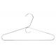 16 Inch Chrome Wire Hangers With Accessory Hook