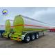 Condition 3 Axles Fuel Tanker Semi Trailer with Wabco Relay Valve 50T Load Capacity