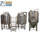 1000L / 2000L / 3000l Commercial Microbrewery Equipment Semi Automatic For Hotel