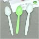 Disposable Bioplastic Spoon Made From Corn Starch-Biodegradable Products Perfect For Your Earth-Friendly Home,Parties