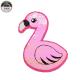 Fashion Large Reverse Sequin Patch Pink Bird Double Sided 3D Customized Color