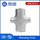 Pipe Fitting Cross ASME B16.9 Reducing Cross Stainless Steel Pipe Fittings A403 WP321 WP321H for Hot Water Supply