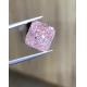 Lab Created Colored Loose Synthetic Diamonds 6CT Pink Cushion Cut Diamond