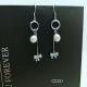 2018 New latest design of pearl earrings fashion pearl earrings silver tassel earrings YW231