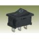 MRS-102(A) / MRS-103(A) / MRS-112(A) SPDT 3P Black Miniature Electrical Switches 3 Amp 125 Volt CE ROHS Certification