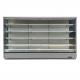 Upright Open Front Refrigerator for Supermarket with Transparent Glass Endpanels for Meat