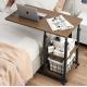 Functional Eco-Friendly Partical Board Mobile Elevating Storage Desk for Home Office