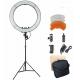 18 inches 3200-5600K Dimmable LED Ring Light Kit for Portrait Makeup Video Shooting