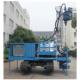 Blue Self Walking Water Well Drilling Rig , Water Well Drilling Equipment