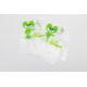 Drink Bubble Milk Tea Plastic Carry Bag 20 Micron Side Gusset For Carrier Single Cup