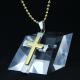 Fashion Top Trendy Stainless Steel Cross Necklace Pendant LPC303