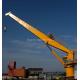 Durable Stiff Boom Electric Marine Crane Hydraulic 2t 15m Yacht Use CE Certificate