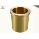 Lubricating Composite Copper Flanged Bronze Copper Bushing Stone Crusher Machine Parts
