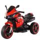 White Children's Electric Motorcycle Tricycle with Colorful Light and 380*2