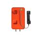 Orange Color Explosion Proof Telephone , Flameproof Outdoor Analog Phone For Marine