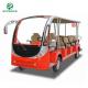 New Model  city sightseeing bus for sale with 14seats battery operated electric tour bus with red color