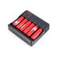 Multi Type Plug 3.7 V Li Ion Battery Charger 1 Cell To 6 Cells Universal Input Voltage