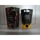 Laminated Material Printed Stand Up Pouch With Spout / Juice Or Wine Bag In Box