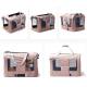 Foldable Breathable Dog Cat Pet Carrier Bag For Travelling