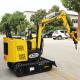 1.2 Ton Electric Crawler Mini Excavator Good Climbing Ability Agricultural 1Ton Micro Digger