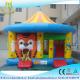 Hansel top quality tiger china inflatable bouncy castle sport game