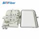 16 Ports FTTH Optical Fiber Distribution Box LC/SC Connectors Light Weight Wall Mounted