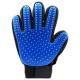 Waterproof Pet Grooming Glove , Comb Dog Glove Hair Removal Carton Packing