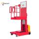 3-6m Lift Height Electric Order Picker Electric Walking Stock Picking Solution