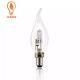 ECO Halogen Filament Bulb Candle Tailed Bulb 220V 240V Filament LED Lamp E27 E14
