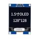 1.5 Inch OLED Display Panel Module Unit 128x128 Pixels 4 Pins I2C Interface With LED Display Controller