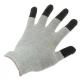 Antistatic Cleanroom Lab 10e7 Ohms ESD Dotted Gloves