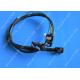 SFF 8643 To 4x SATA SAS Hard Drive Cable Black Multilane With 4 Channels
