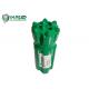 Mining Rock Drill Bits Flat Face R32 52mm Top Hammer Rock Drill With Ballistic Buttons