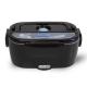 Portable Food Warmer Container Home Electric Lunch Box 1.5L Black 12V 24V