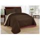 Skin Friendly Bed Spread Sets 100 Polyester Bedspread For Home