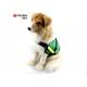 Eco - Friendly Nylon Webbing Glowing Pet Cat Safety LED Light Up Dog Harness Green