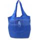 Lightweight Reusable Shopping Bags Blue Color , Fold Up Shopping Bag For Handbag 