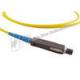 SMF MU to MU UPC Fiber Cable Patch Cord OFNR Yellow Jacket