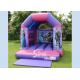 OEM ODM Purple Kids Frozen Bouncy Castle Made Of 0.55MM PVC Tarpaulin