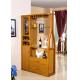 modern Zingana solid wood wine rack cabinet furniture