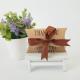 European Stripe Biodegradable Paper Food Packaging Wedding Pillow Candy Box