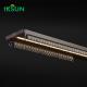 Led Strip Light Curtain Track Electrophoresis Recessed Light Double Curtain Rail For Windows