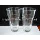 tall glass beer mugs, glass water cup for wholesale