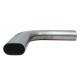 Equal Reducing Bending Galvanized Steel Pipe Q235 Q345 45 Degree Pipe Bend