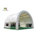 Water - Proof PVC 40 * 10m White Giant Inflatable Cube Tent For Wedding Parties