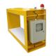 Yellow Food Grade Metal Detector For Slag Processing , Building Material Recycling