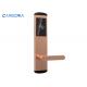 4 Colors Wooden Sliding Door Lock More Than 20000 Unlock Times Stainless Steel Material