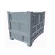 Metal 500 Litre Ibc Containers / Galvanised Steel Warehouse Stacking Boxes
