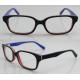 Brown Acetate Kids Glasses Frames , Unisex Optic Glasses Frame