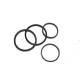 Tensile strength 15MPa PTFE Gasket Ring Work at high temperature condition